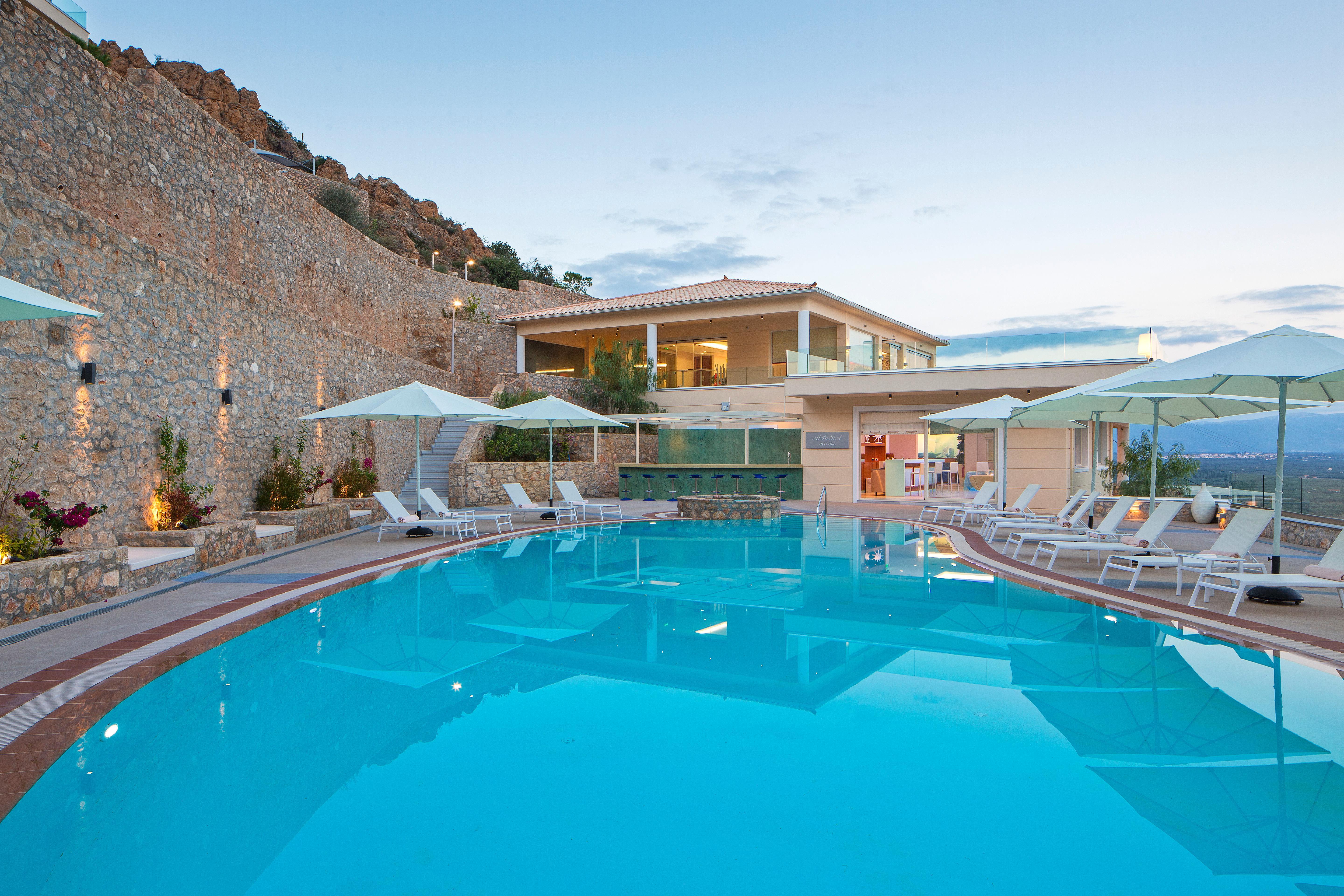 Princess Kyniska Suites Bãi biển Bãi biển Plitra Ngoại thất bức ảnh