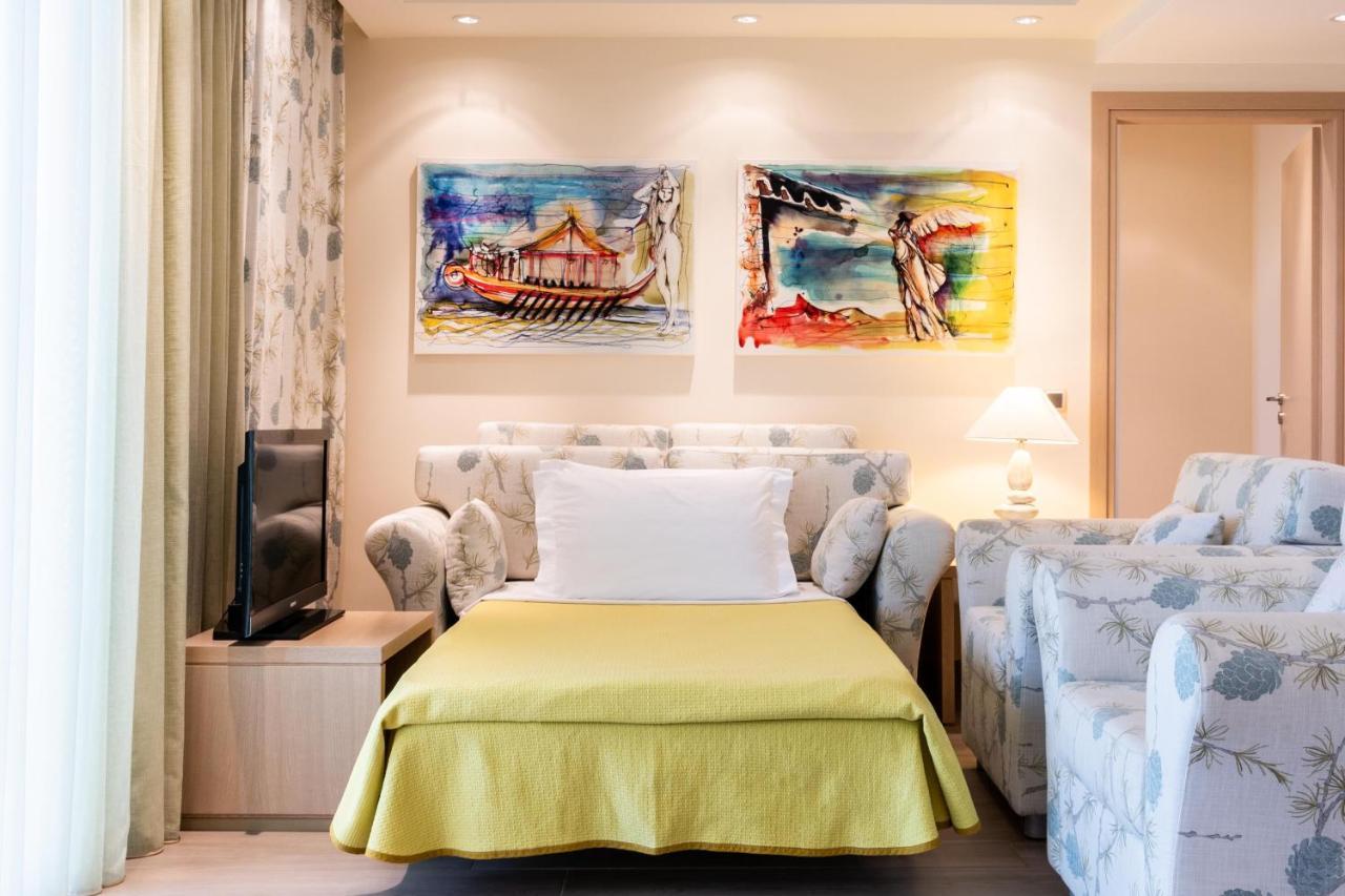 Princess Kyniska Suites Bãi biển Bãi biển Plitra Ngoại thất bức ảnh